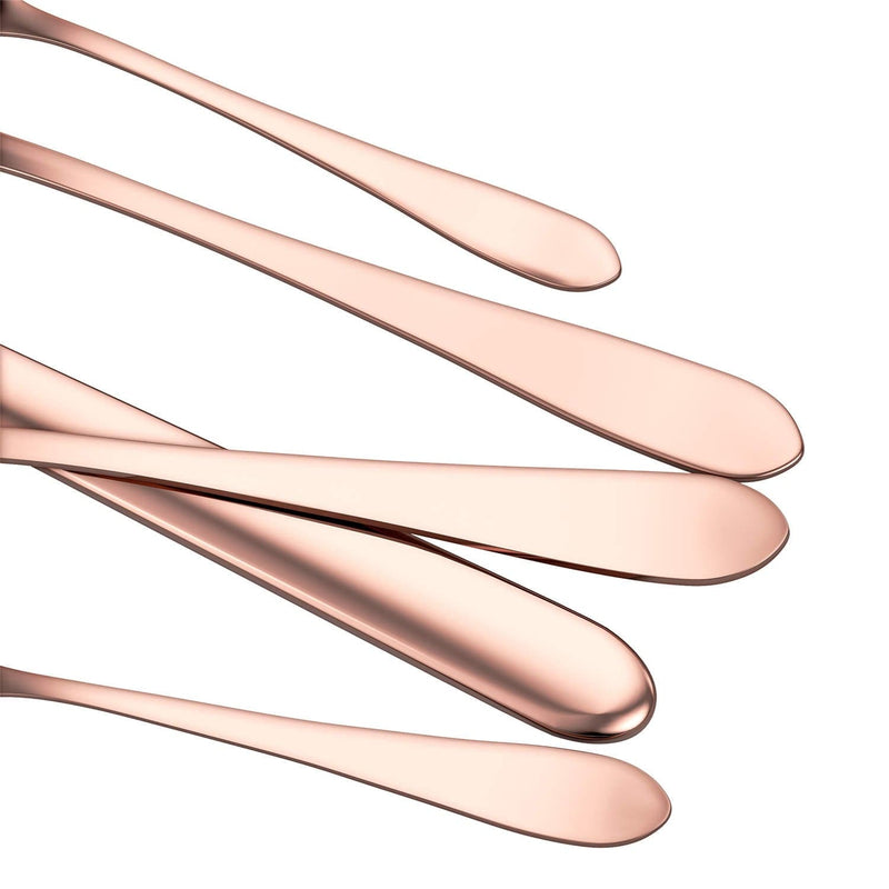 30 Piece Flatware Set Rounded Tip Service for 6 - Image 28