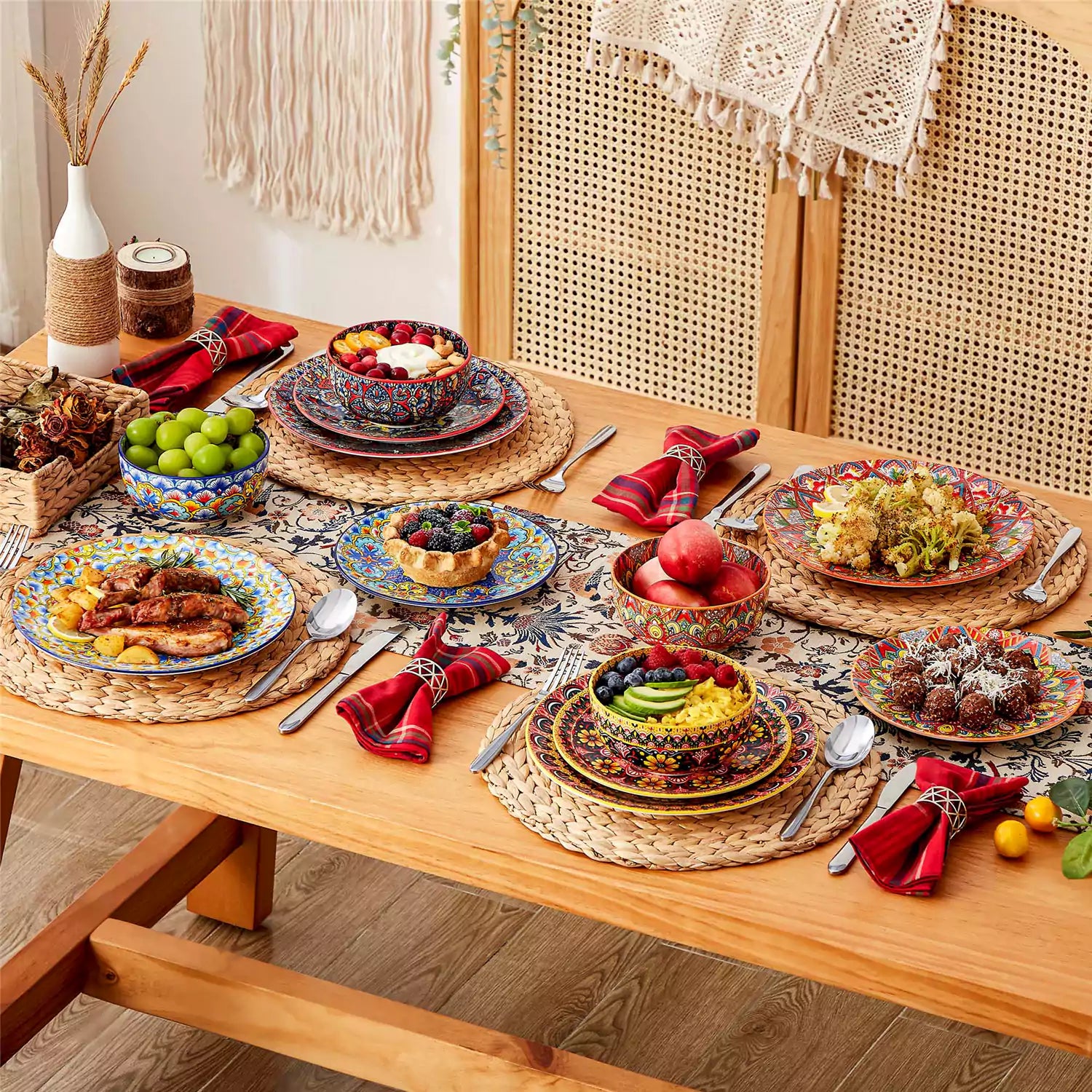 Casets Lumi 12-piece dinnerware set